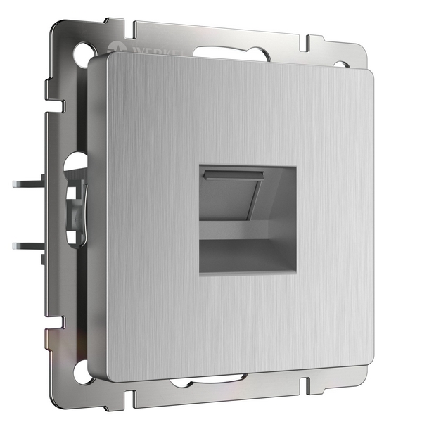 Розетка Ethernet RJ-45 (cеребряный рифленый) Werkel W1181009 (a051360), Серебро, Встраиваемые механизмы серебряный рифленый W1181009
Розетка Ethernet RJ-45 (cеребряный рифленый) Werkel W1181009 (a051360), Серебро, Встраиваемые механизмы серебряный рифленый W1181009