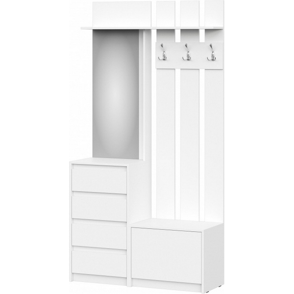 Готовая прихожая Айден ВШ06-1100 (Идена ВШ06-1100 белая) Woodville арт.528884, Айден 528884
Готовая прихожая Айден ВШ06-1100 (Идена ВШ06-1100 белая) Woodville арт.528884, Айден 528884