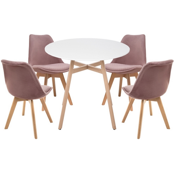 Обеденная группа Woodville Арги 90 light purple / white / wood 532547, Арги 532547
Обеденная группа Woodville Арги 90 light purple / white / wood 532547, Арги 532547