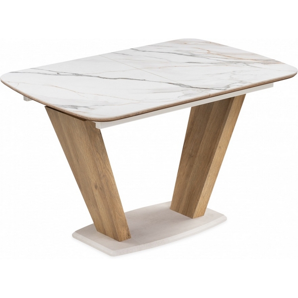 Стол на тумбе Петир (Петир 120(160)х80х75 gilt white / дуб монтана) Woodville арт.588013, Петир 588013
Стол на тумбе Петир (Петир 120(160)х80х75 gilt white / дуб монтана) Woodville арт.588013, Петир 588013