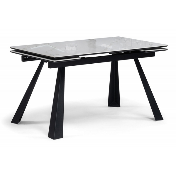 Кухонный стол Woodville Маунт 140x80 белый мрамор / черный, 621199
Кухонный стол Woodville Маунт 140x80 белый мрамор / черный, 621199