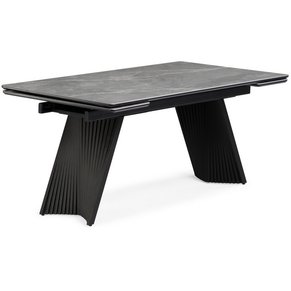 Кухонный стол Notta Вейв 160(220)х89 larka grey / черный, 626005
Кухонный стол Notta Вейв 160(220)х89 larka grey / черный, 626005