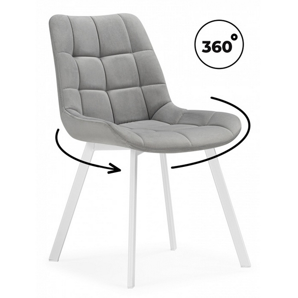 Стул на металлокаркасе Челси 360 светло-серый (ZD 960) / белый 626089 Notta, 626089
Стул на металлокаркасе Челси 360 светло-серый (ZD 960) / белый 626089 Notta, 626089