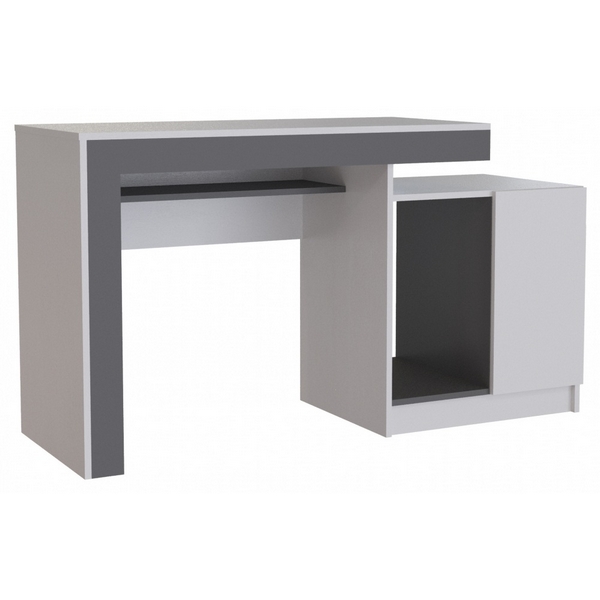 Компьютерный стол Модена белый / графит 631664 Woodville, 631664
Компьютерный стол Модена белый / графит 631664 Woodville, 631664