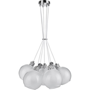Изображение товара Подвесной светильник 33 ИДЕИ PND105.07.10.002.CH-S13WH (плафоны шарики)