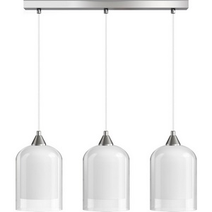 Изображение товара Подвесной светильник 33 ИДЕИ PND.102.03.03.002.CH-S.26.TR-S.27.WH