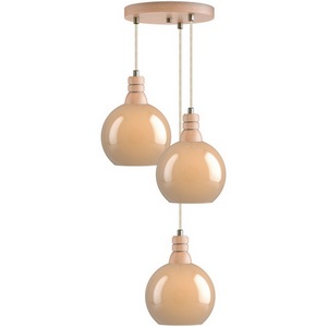 Изображение товара Подвесной светильник 33 ИДЕИ PND.125.03.03.018.BE-S.13.AM (плафоны шарики)