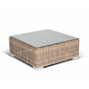 Изображение товара Журнальный столик плетеный, цвет соломенный 4SIS Лунго YH-S4019G