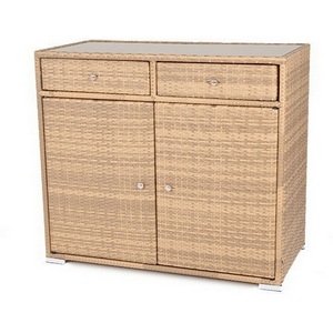 Изображение товара "Мальта" тумба плетеная из искусственного ротанга, цвет соломенный 4SIS арт.УТ-00000494