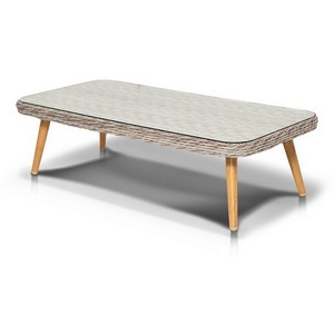 Изображение товара Столик журнальный из ротанга, цвет бежевый 4SIS Прованс YH-SYH272W-T beige