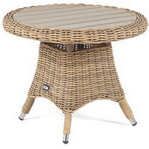 Изображение товара Равенна кофейный стол из искусственного ротанга, цвет соломенный 4SIS УТ-00000535 (круглая столешница, 4 ножки)