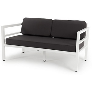 Изображение товара Диван двухместный, алюминиевый каркас 4SIS Эстелья EST-S2-001 white