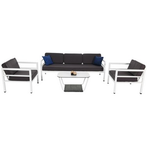 Изображение товара Лаунж-зона из алюминия со столиком из HPL 5-местная 4SIS Эстелья Indoor-4SiS-2412