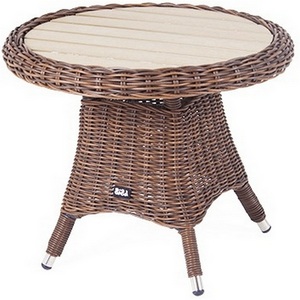 Изображение товара Равенна кофейный стол из искусственного ротанга, цвет коричневый 4SIS УТ-00001775 (круглая столешница, 4 ножки)