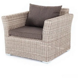 Изображение товара Кресло из искусственного ротанга, цвет бежевый 4SIS Капучино YH-C1130W-3 beige