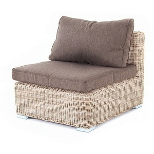 Изображение товара Модуль диванный прямой с подушками, цвет бежевый 4SIS Лунго YH-C1032W beige