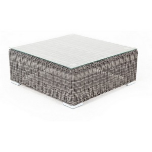 Изображение товара Лунго журнальный столик плетеный, цвет графит 4SIS УТ-00001797 (квадратная столешница)
