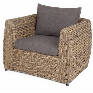 Изображение товара "Кальяри" кресло из искусственного ротанга (гиацинт), цвет соломенный 4SIS арт.УТ-00001979