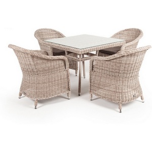 Изображение товара "Фредо" обеденная группа плетеная, цвет бежевый 4SIS арт.УТ-00002200