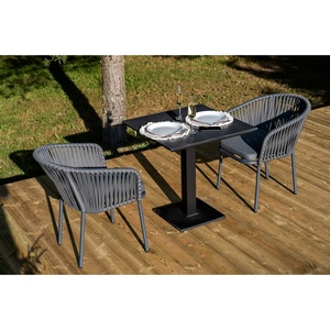 Изображение товара "Каффе" обеденная группа на 2 персоны, цвет "серый гранит" 4SIS арт.УТ-00002210