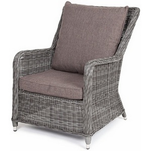 Изображение товара "Гляссе" кресло плетеное из искусственного ротанга, цвет графит 4SIS арт.УТ-00002580