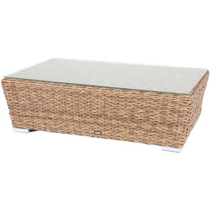 Изображение товара Журнальный столик из искусственного ротанга (гиацинт), цвет соломенный 4SIS Капучино YH-S4133W-TW