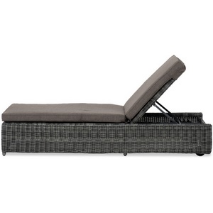 Изображение товара Шезлонг с подушкой, цвет графит 4SIS Рим YH-L1032W-1 graphite