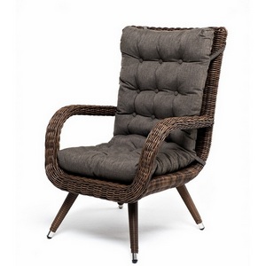 Изображение товара "Толедо" кресло плетеное с подушками, цвет коричневый 4SIS арт.УТ-00003067