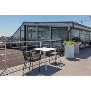 Изображение товара Руссо обеденный стол из HPL квадратный 90х90см, цвет молочный 4SIS УТ-00003676