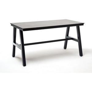Изображение товара Рио стол из HPL 140х70см, H75, цвет столешницы серый гранит 4SIS УТ-00005742 (прямоугольная столешница, 4 ножки)