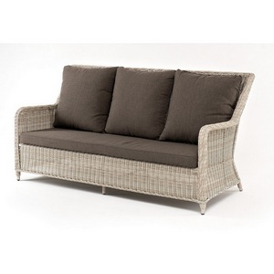 Изображение товара "Гляссе" диван трехместный из искусственного ротанга, цвет бежевый 4SIS арт.УТ-00006457