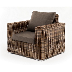 Изображение товара "Палермо" кресло из искусственного ротанга, цвет соломенный 4SIS арт.УТ-00006739