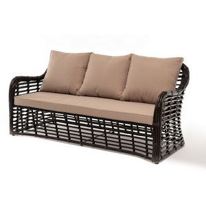 Изображение товара "Ницца" диван из искусственного ротанга трехместный, цвет бронзовый 4SIS арт.УТ-00006753