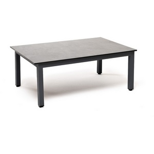 Изображение товара Канны журнальный столик из HPL 95х60, H40, каркас темно-серый (RAL 7024) муар, цвет столешницы серый гранит 4SIS УТ-00007145