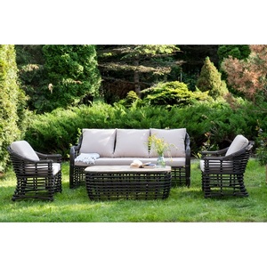 Изображение товара "Ницца" лаунж-зона из искусственного ротанга, цвет бронзовый 4SIS арт.УТ-00007660