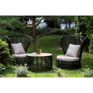 Изображение товара "Парма" кофейный комплект из искусственного ротанга, цвет бронзовый 4SIS арт.УТ-00008200