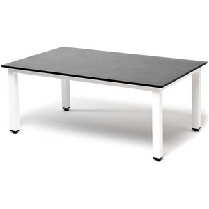 Изображение товара Канны журнальный стол 900x600 мм из HPL, H40, каркас белый, цвет столешницы серый гранит 4SIS УТ-00008360 (прямоугольная столешница, 4 ножки)