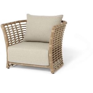 Изображение товара "Валенсия" кресло из искусственного ротанга, цвет соломенный 4SIS арт.УТ-00009380