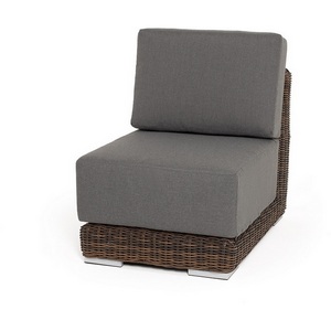 Изображение товара "Капри" модуль диванный прямой с подушками, цвет коричневый 4SIS арт.УТ-00009391