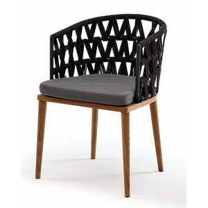 Изображение товара "Диего" стул плетеный из роупа, основание дуб, каркас из стали темно-серый (RAL7024) муар, роуп темно-серый круглый, ткань темно-серая 027 4SIS DIE-CH-T002 RAL7024 Mua D-grey(D-gray027)