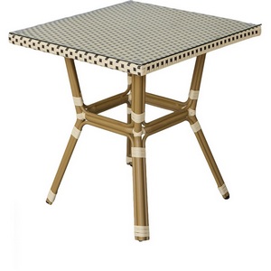 Изображение товара "Кабри" плетеный стол из искусственного ротанга, цвет бежево-коричневый 4SIS ZF2103T Coffee