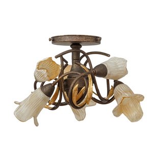 Изображение товара Потолочная люстра Abrasax Suzanne 1002/6 с цветами