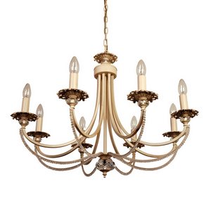 Изображение товара Подвесная люстра Abrasax JOSEPHINE 3007/8(creamgold) в виде свечи