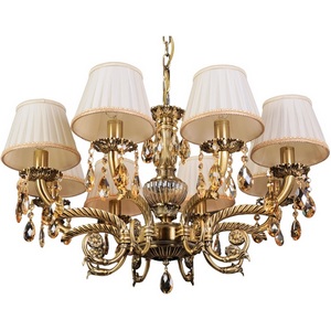Изображение товара Подвесная люстра L.8110-8BR CRISTAL-SHADE Abrasax Sylvia
