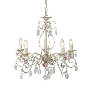 Изображение товара Подвесная люстра Abrasax MDK9431/5AWhite в виде свечи