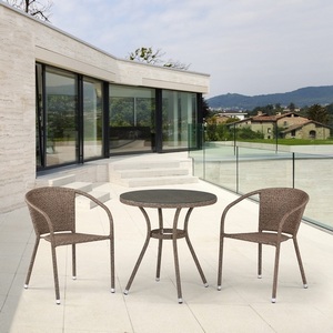 Изображение товара Комплект плетеной мебели Afina T282ANT/Y137C-W56 Light brown