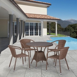 Изображение товара Комплект плетеной мебели Afina T197AT/Y137C-W56 Light brown 4Pcs