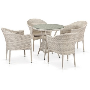 Изображение товара Комплект плетеной мебели Afina T705ANT/Y350-W85 4Pcs Latte