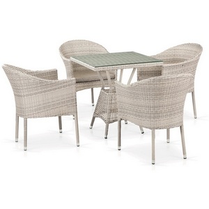 Изображение товара Комплект плетеной мебели Afina T706/Y350-W85 4Pcs Latte