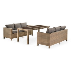 Изображение товара Комплект плетеной мебели Afina T365/S65B-W65 Light Brown